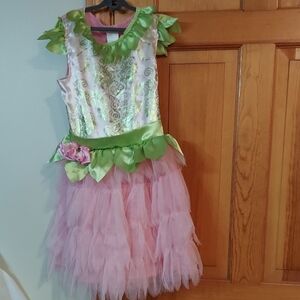 Pink and Green Fairy Costume for Kids